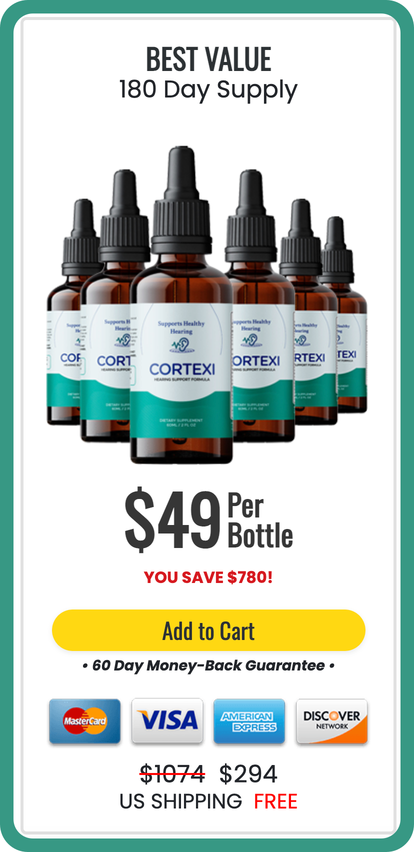 Cortexi™ - 6 Bottle